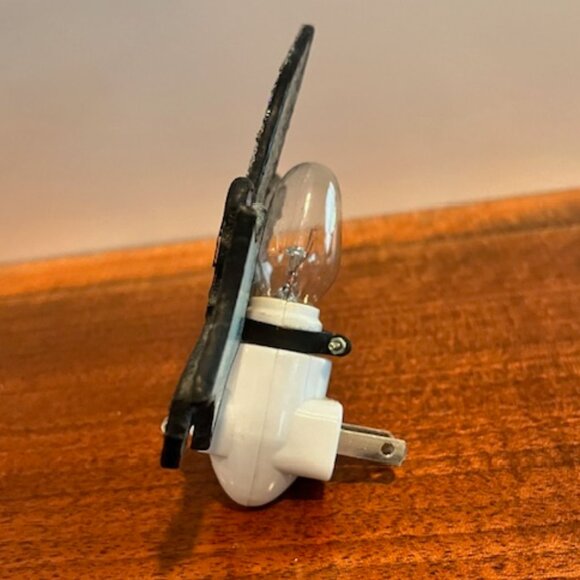 Kirks Folly Flying Fairy Angel Stained Glass Nightlight Night Light - Picture 3 of 4